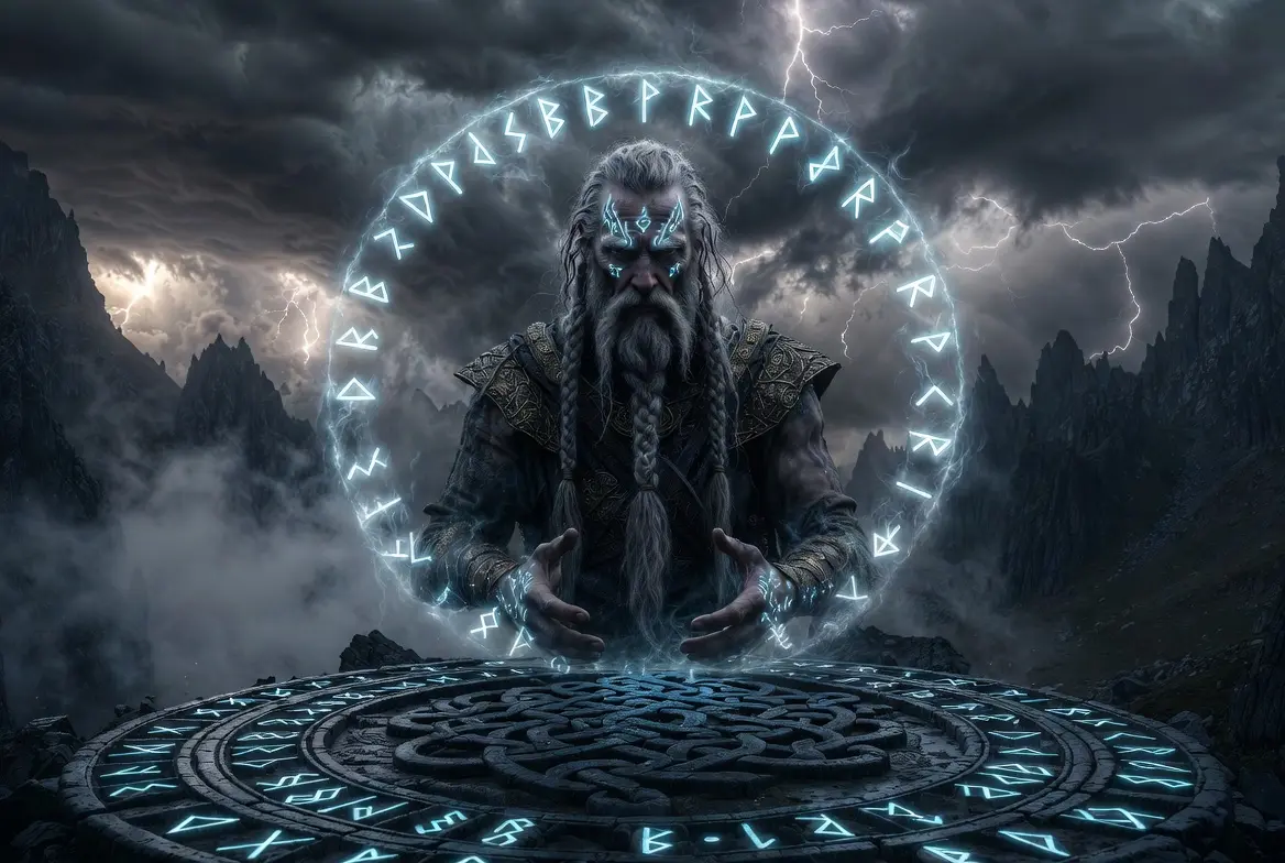 Piedras rúnicas con inscripciones Futhark